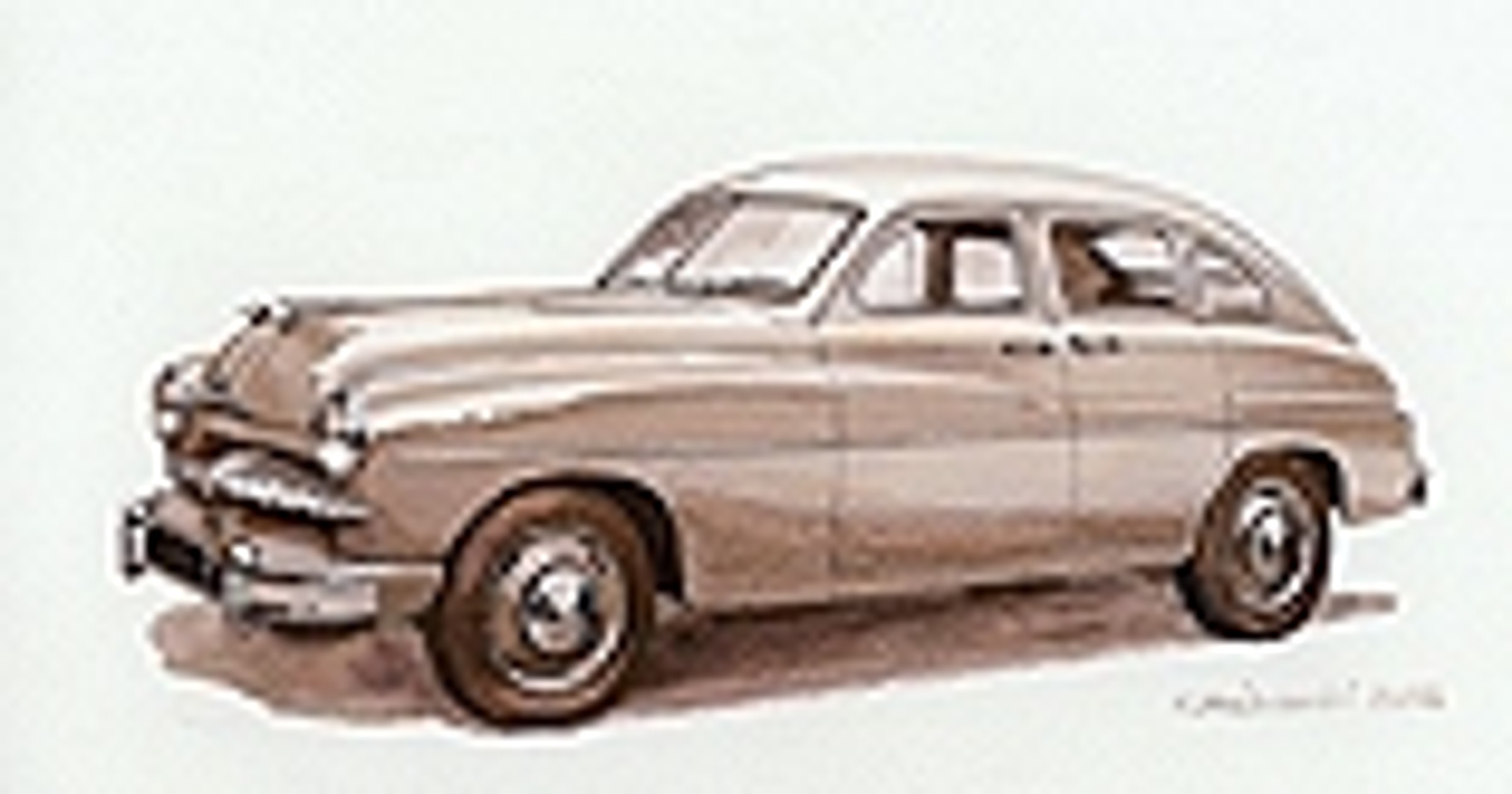 Ford Vedette 1950 rok Francja