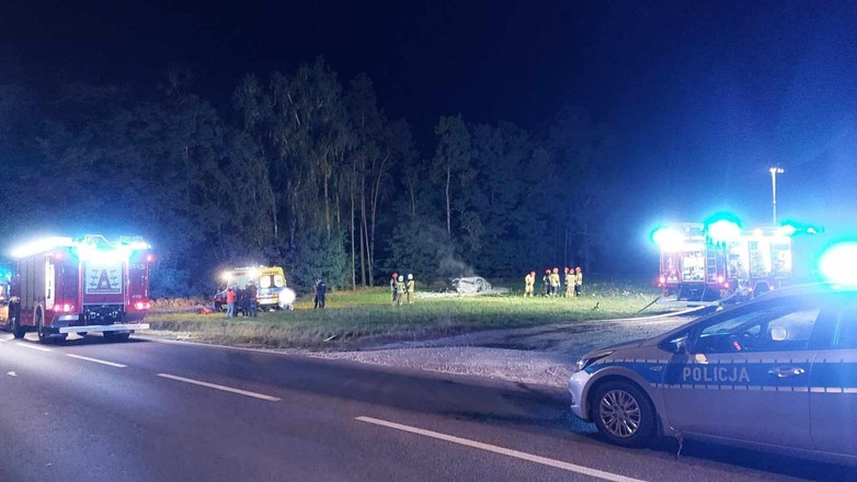 W wyniku wypadku jedna osoba zginęła, dwie odniosły obrażenia