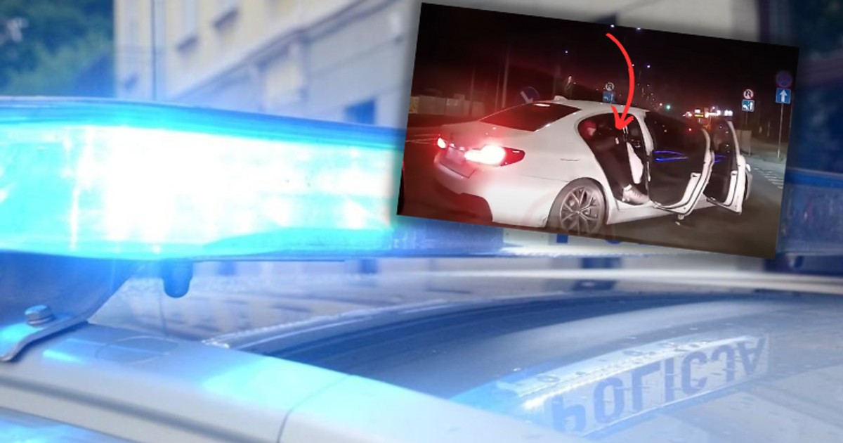 Takich przygód autor nagrania się nie spodziewał (Screen: YouTube/StopCham)