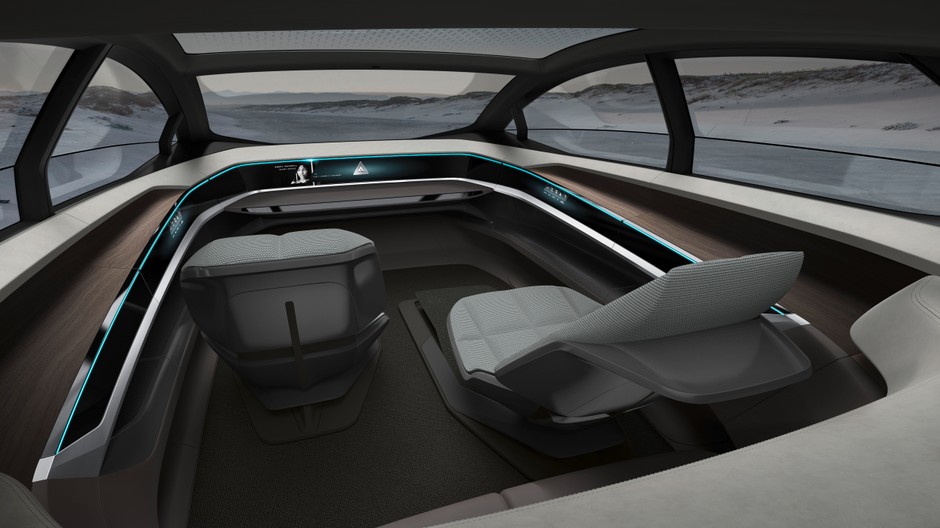 Audi Aicon: auto bez kierownicy – czy to ma sens?