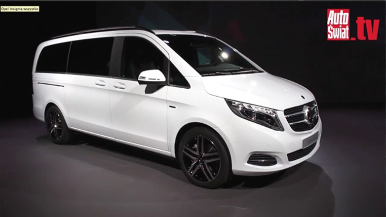 Prezentacja nowej klasy V Mercedesa.