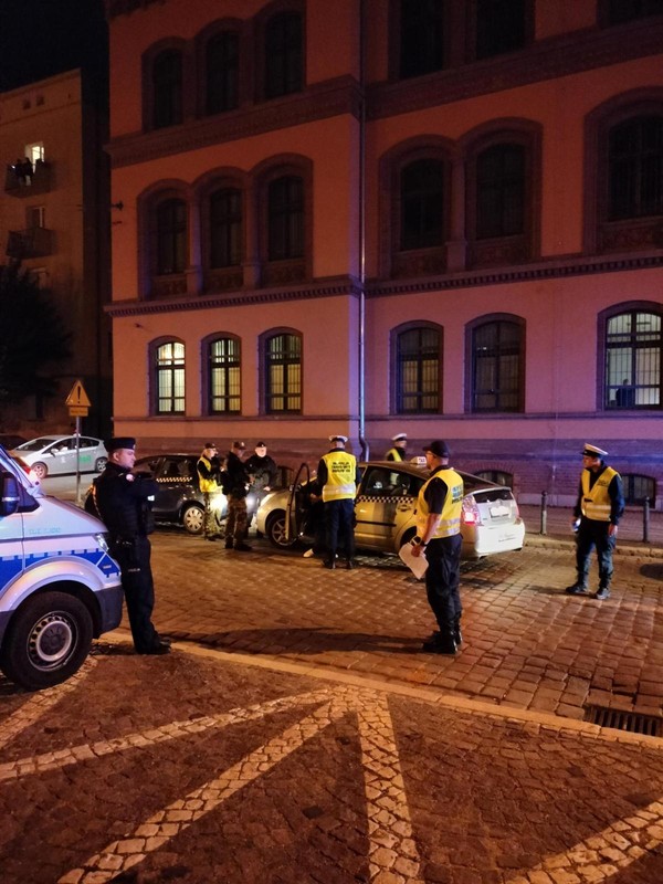 nocna kontrola w Poznaniu