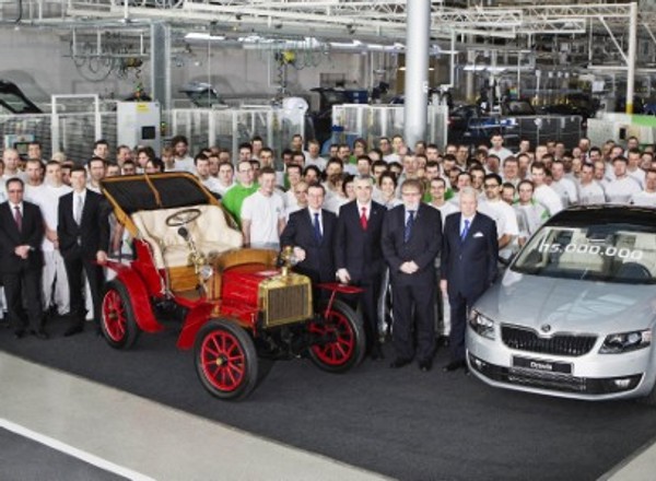 15 mln Skoda z Mlada Boleslav