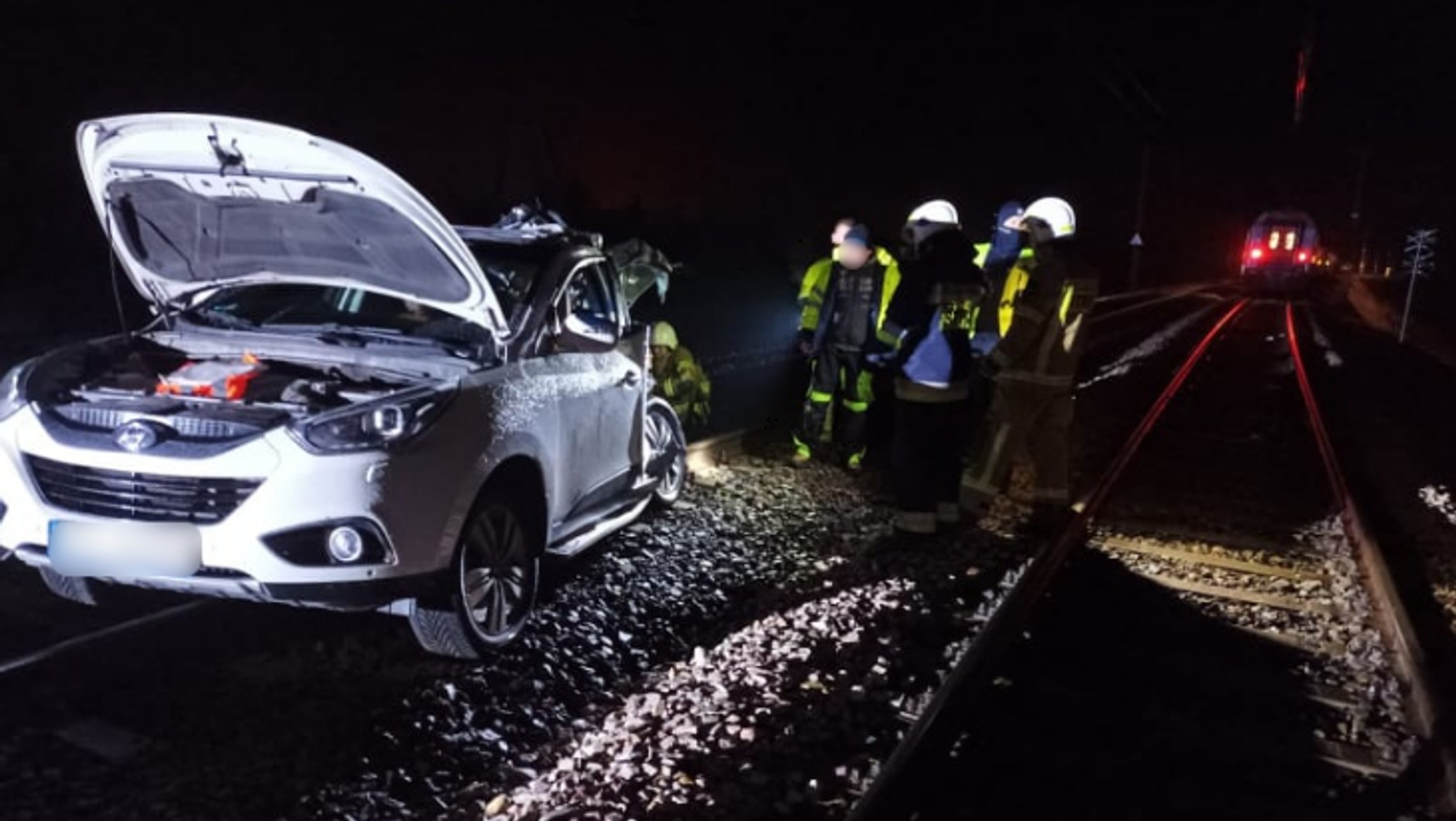 Zmiażdżony w wypadku w Rudzienicach Suskich Hyundai