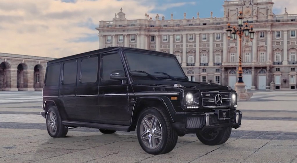 Opancerzony Mercedes G 63 AMG