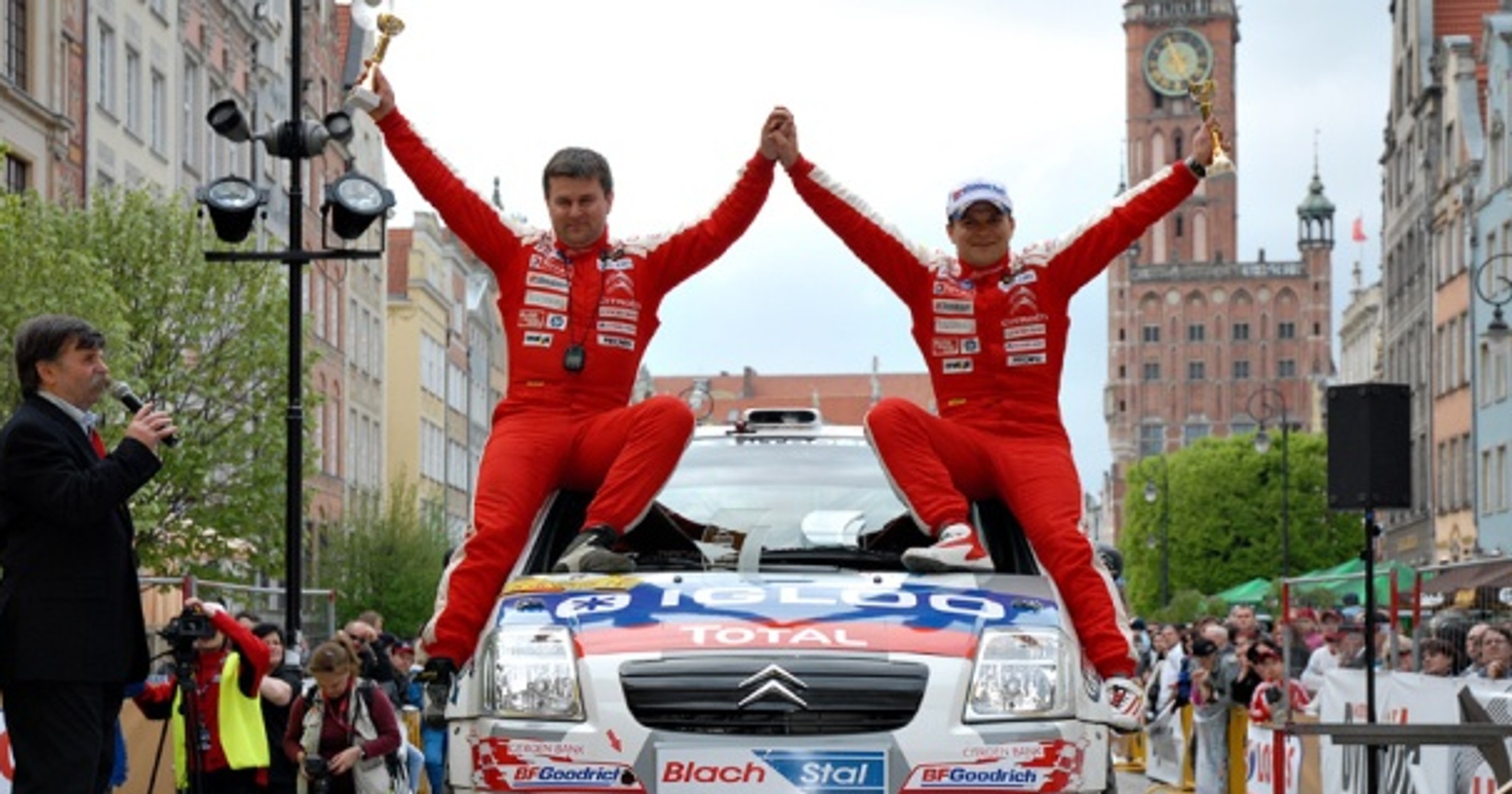 Rajd Lotos Baltic Cup 2010: w Citroën Racing Trophy walczono do ostatnich metrów