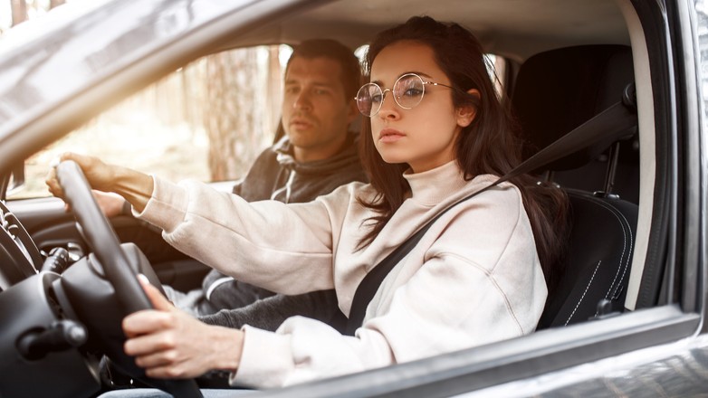 Nauka jazdy pod okiem rodzica