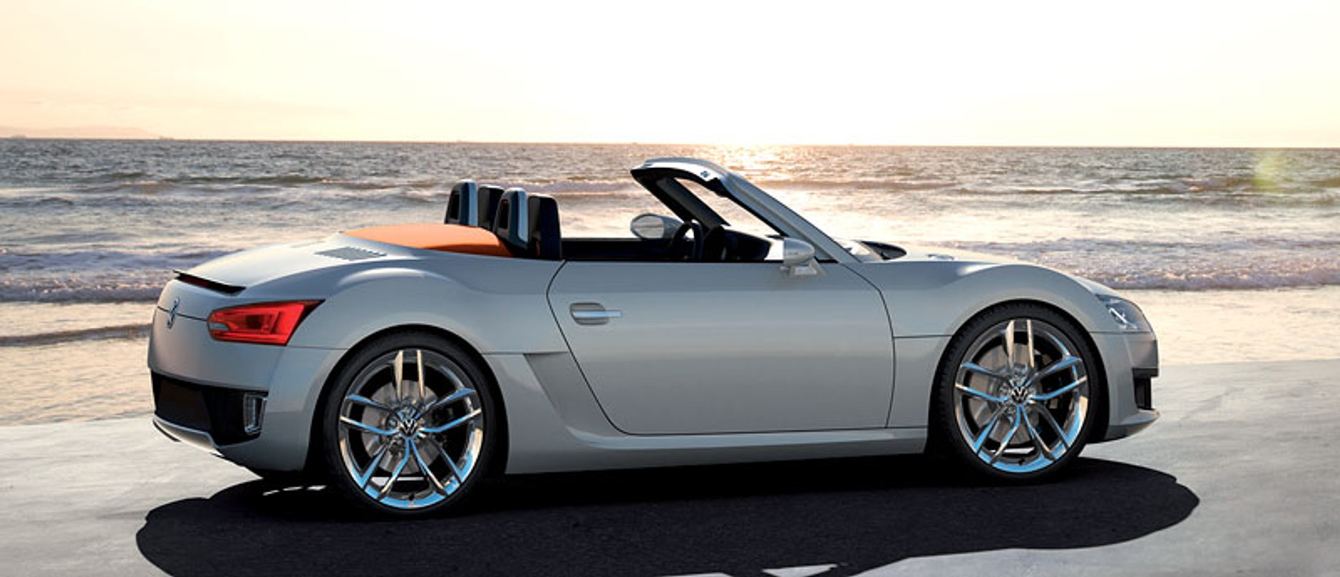 Detroit 2009: Volkswagen Concept BlueSport – mały roadster z dieslem przed tylną osią