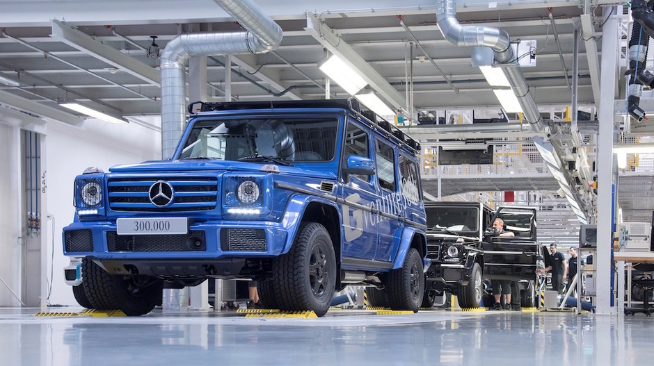 Mercedes klasa G: 300 tys. egz. z Grazu