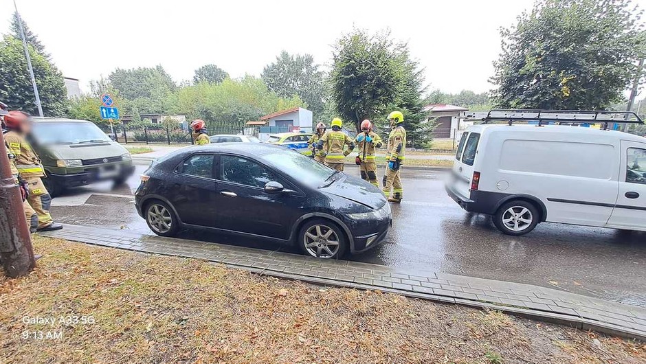 Pijana kobieta wiozła szkielet. Spowodowała wypadek