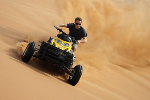 Skuter piaskowy Sand-X - Pojazd śnieżny  dla... szejków