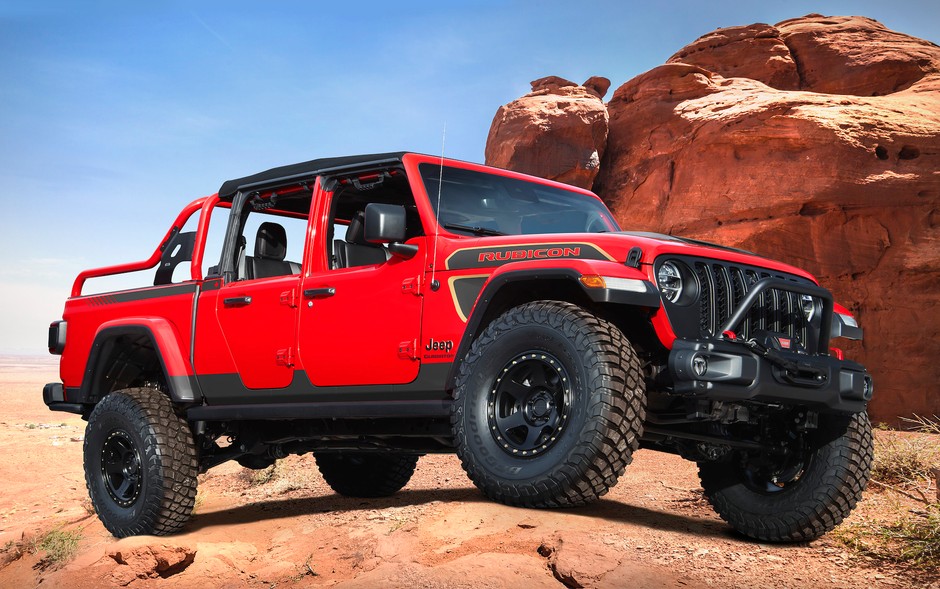 07 Jeep Red Bare