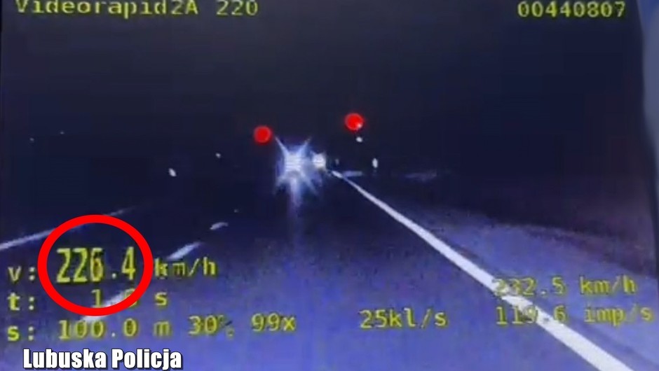 Obraz pochodzący z serwisu https://lubuska.policja.gov.pl/go/serwis-informacyjny/aktualnosci/49758,Jechal-226-kmh-na-krajowce-kierujacy-BMW-ukarany-wysokim-mandatem-i-20-punktami.html