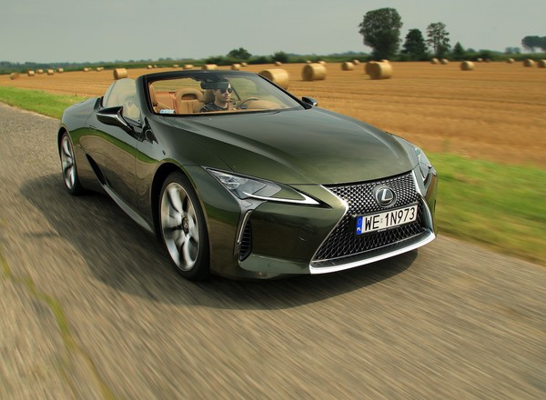 Lexus LC 500 Convertible – sztuka odprężenia