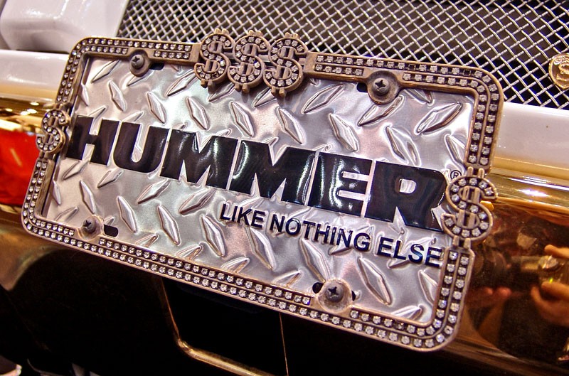 Essen Motor Show 2008: złoty Hummer dla bogatych