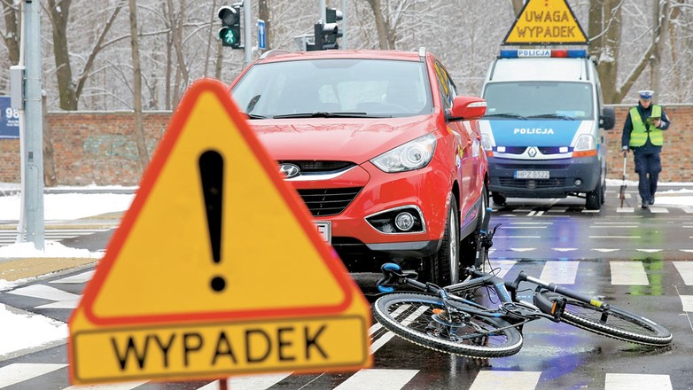 Kolizja z rowerzystą: kto płaci?