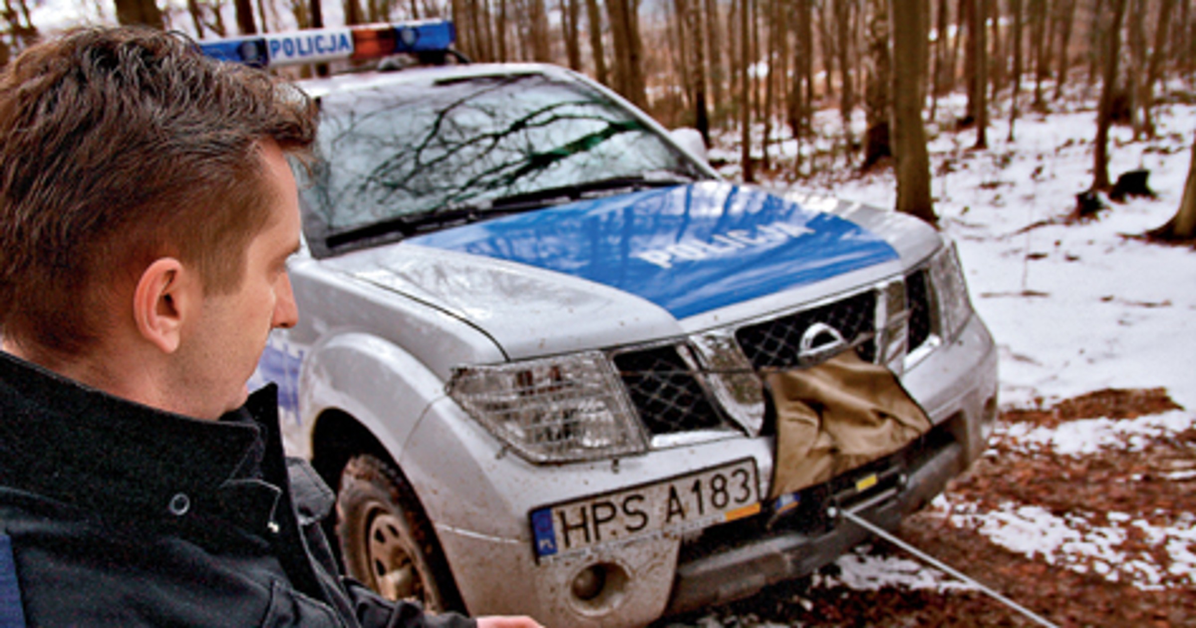 Nissan Pathfinder 2.5 - W służbie policji