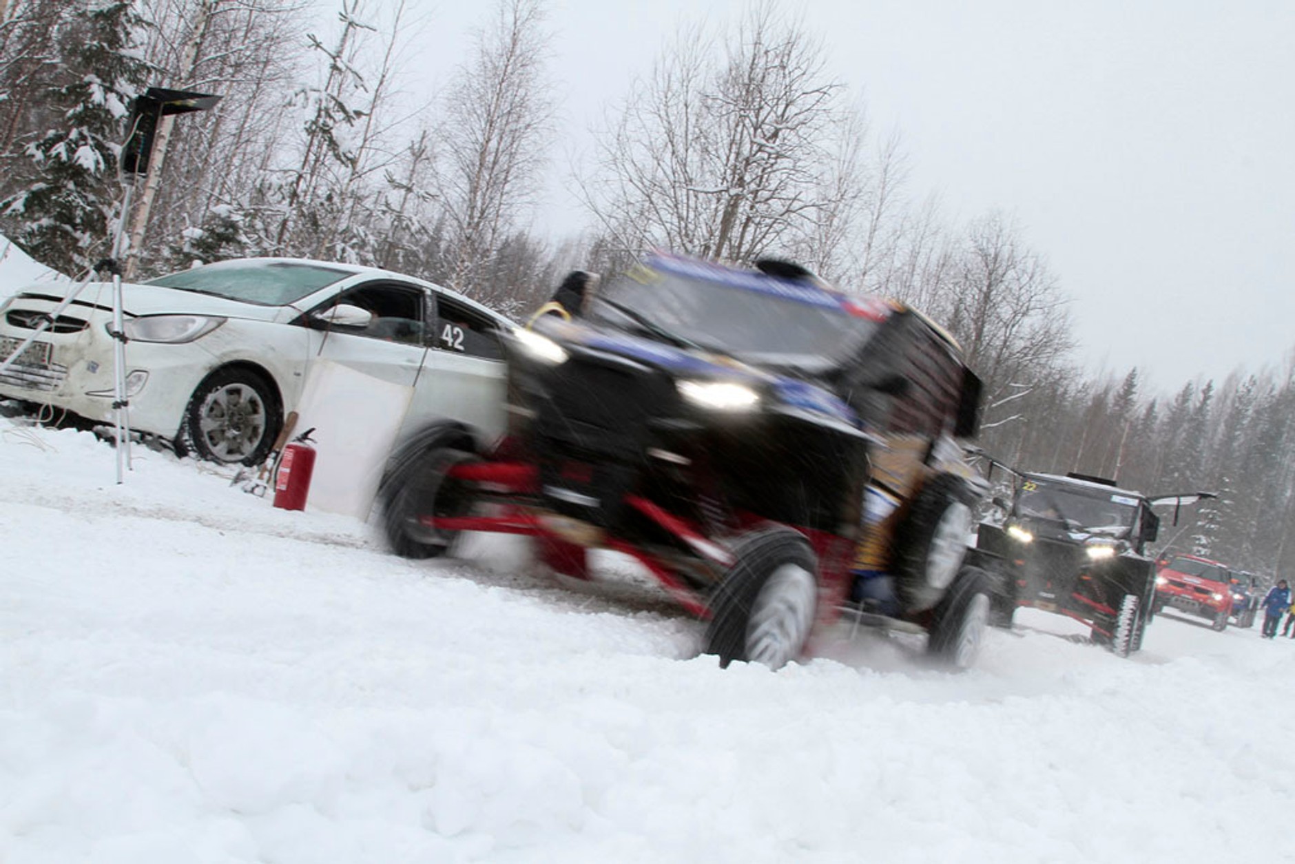 Baja Russia Northern Forest - rajd zimowy