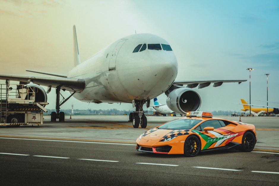 580-konne Lamborghini Huracan trafiło do pracy na lotnisku