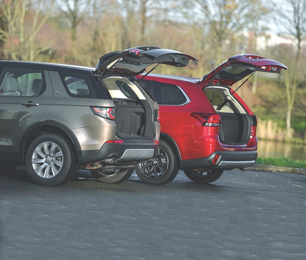 Land Rover Discovery Sport kontra Mitsubishi Outlander