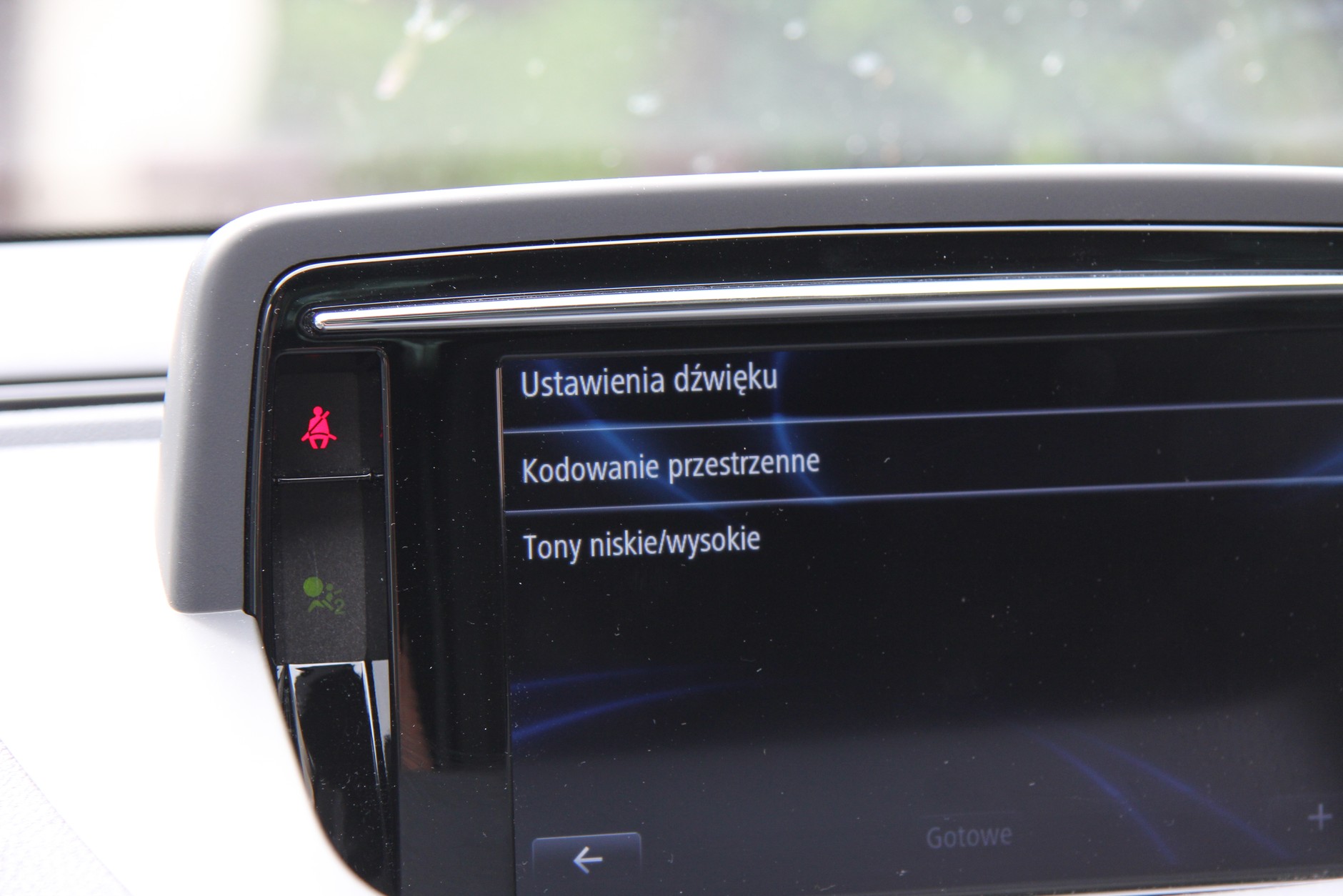 Ustawienia dźwięku w Renault: wybór skromny