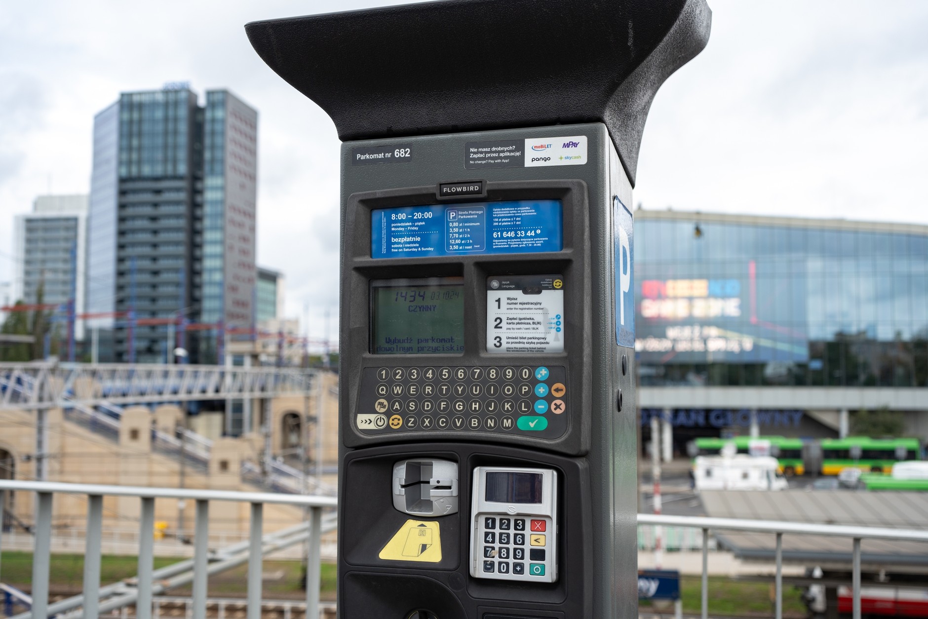 Parkomat w Poznaniu