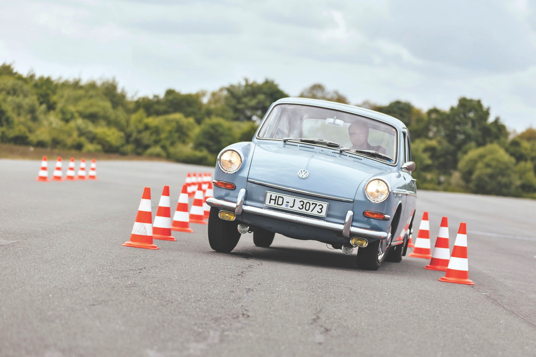 Volkswagen 1600 TL - szybkie plecy