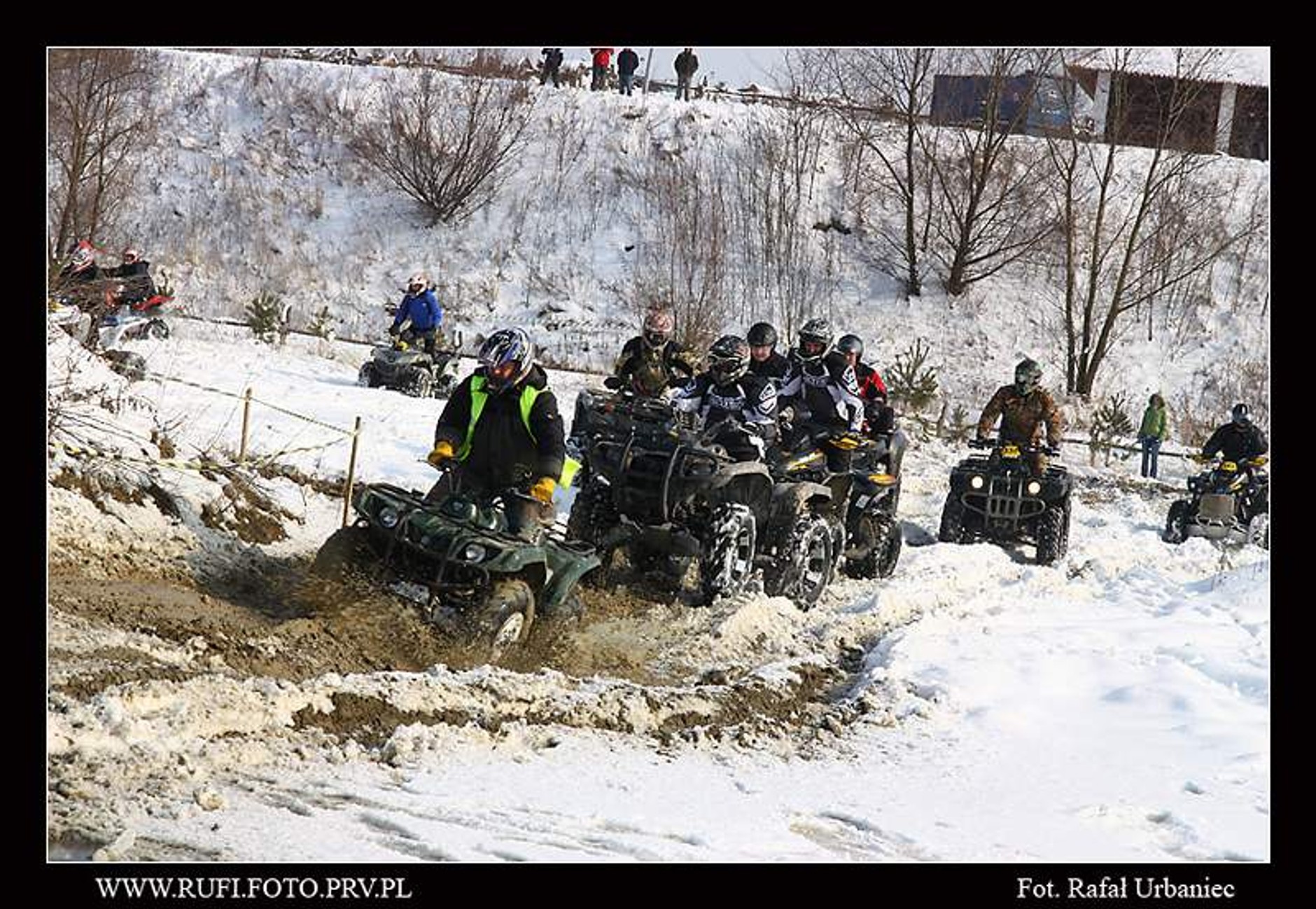 III Zimowa Integracja 4x4 Kryspinów 2009 - motocykle i quady (fotogaleria 1.)