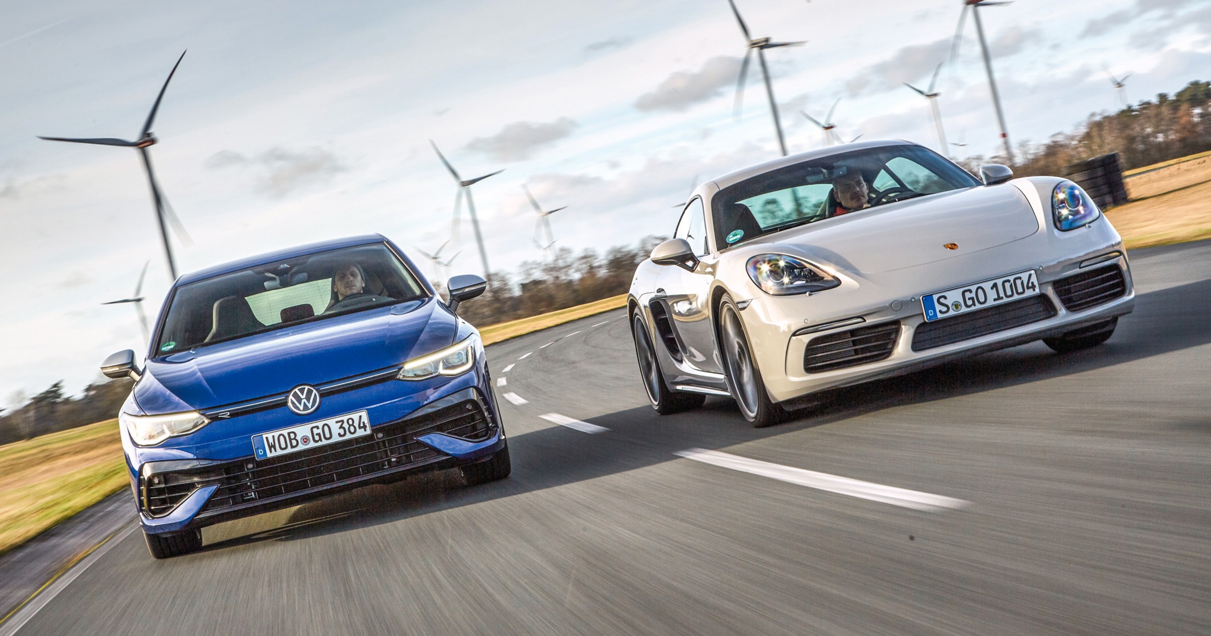 Czy VW Golf R potrafi być jak Porsche Cayman?