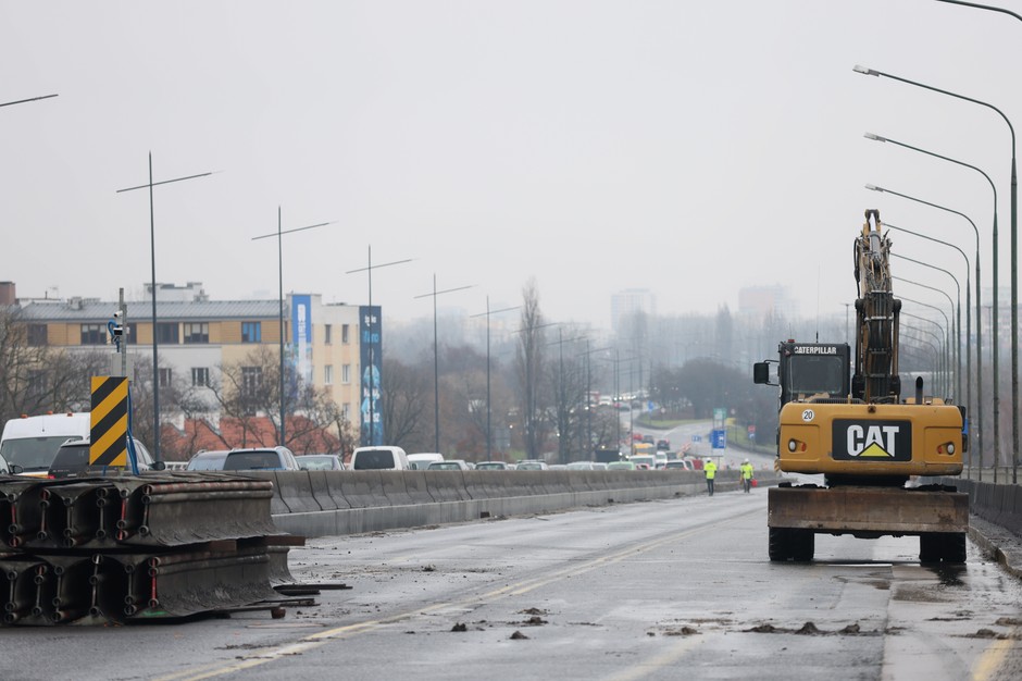 Nowy wiadukt Trasy Łazienkowskiej