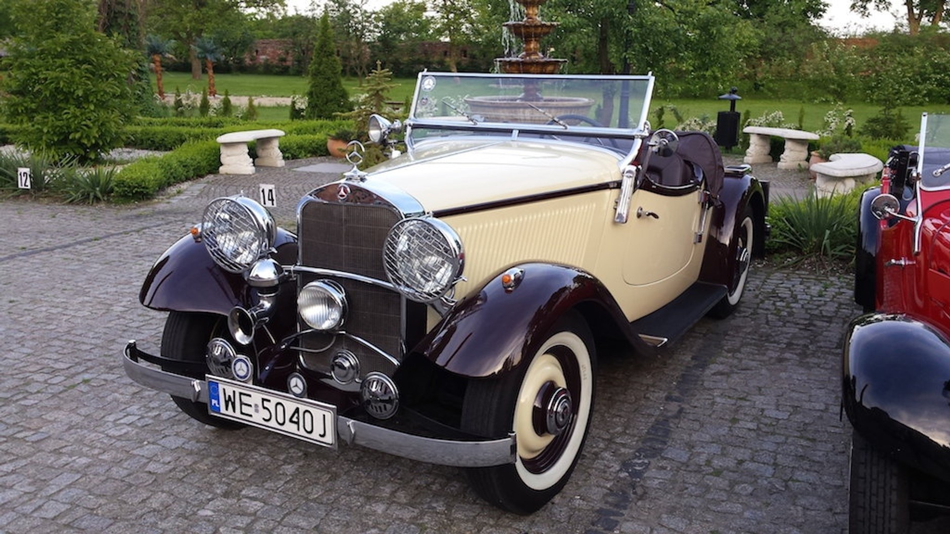 Rajd oldtimerów w Nowym Dworze