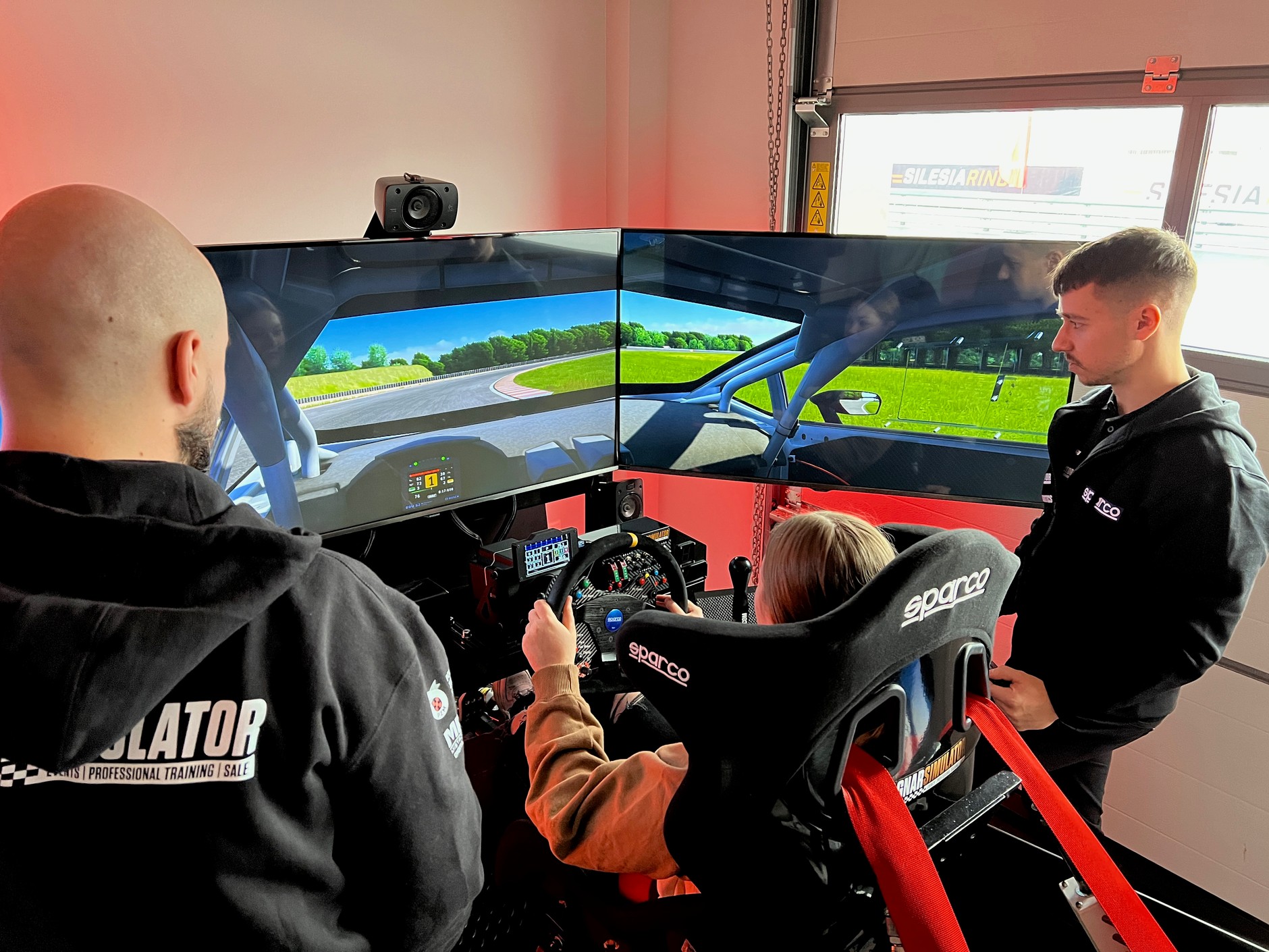 Co-driving z Robertem Kubicą na torze Silesia