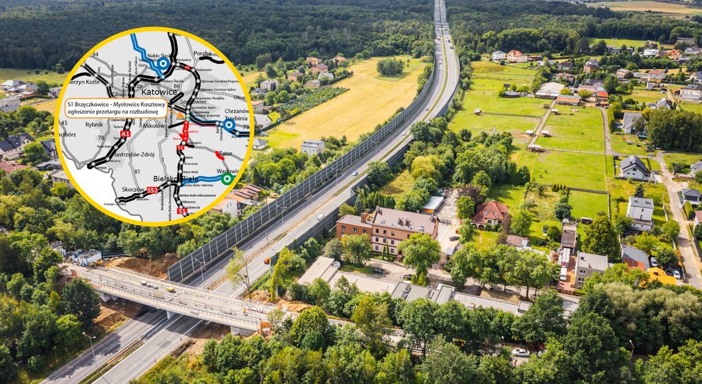 Śląski odcinek S1 do rozbudowy