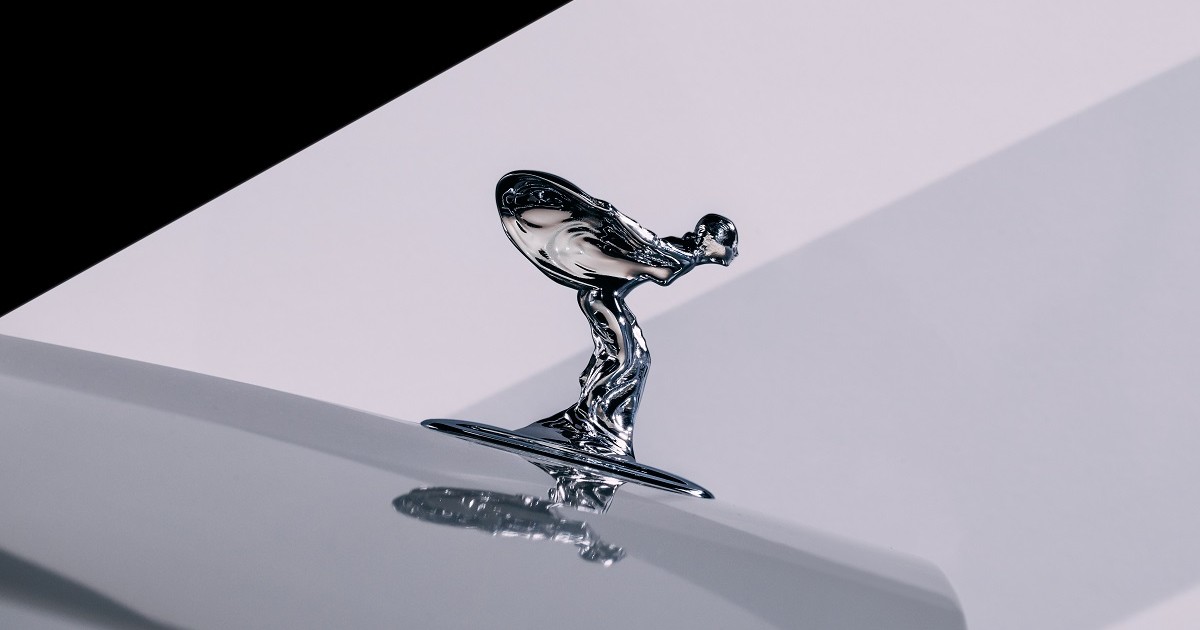 Ewolucja figurki Spirit of Ecstasy
