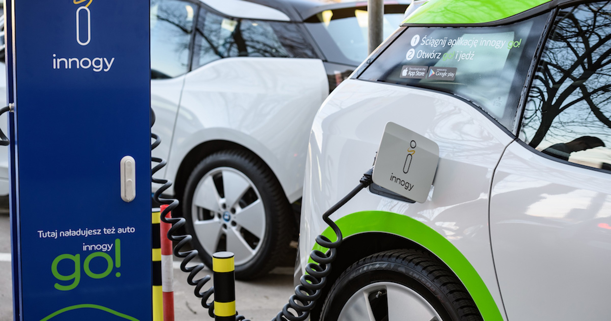 500 elektrycznych BMW i3 do wynajęcia w Warszawie