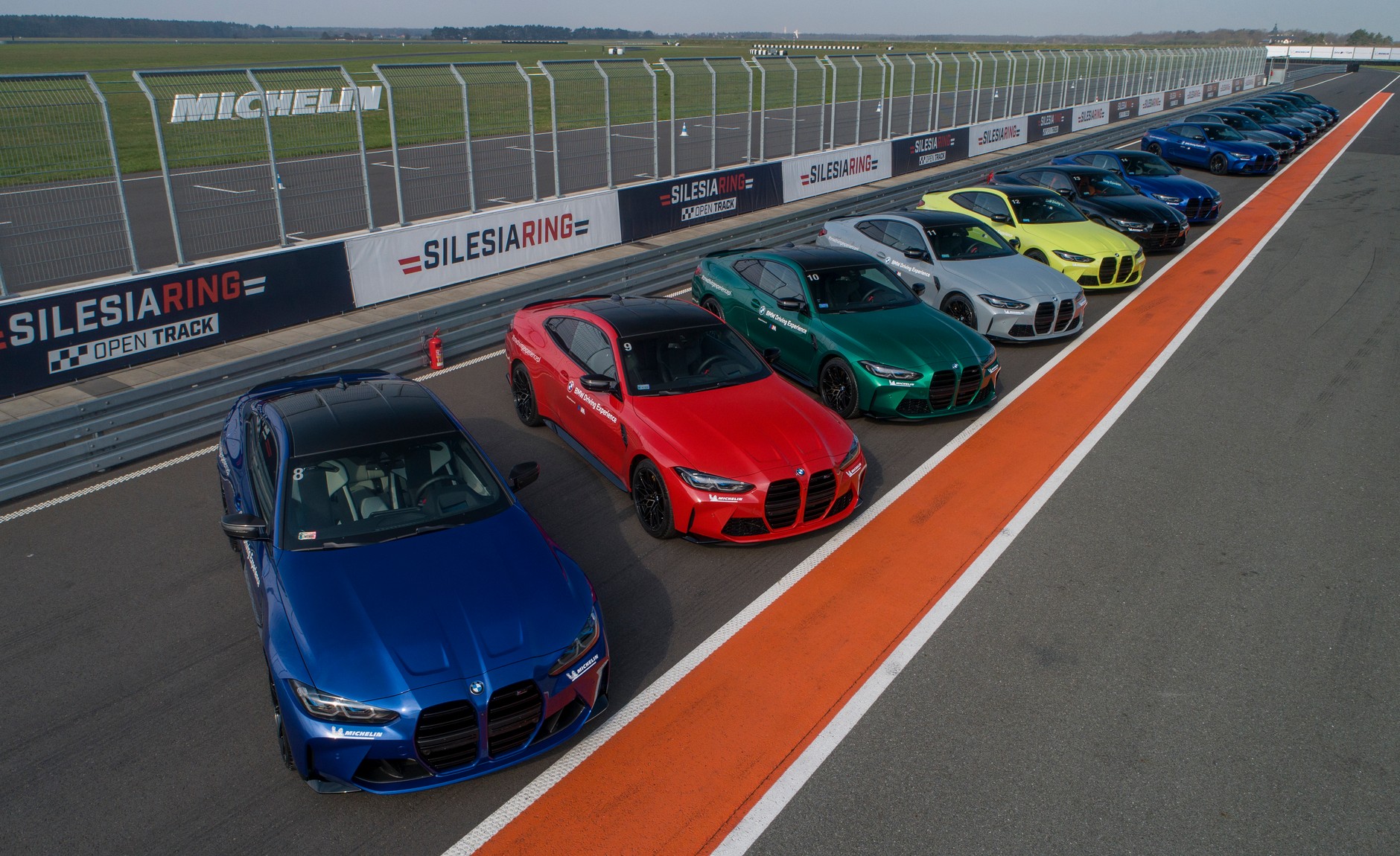 BMW M3 Competition i BMW M4 Competition na Torze Silesia Ring