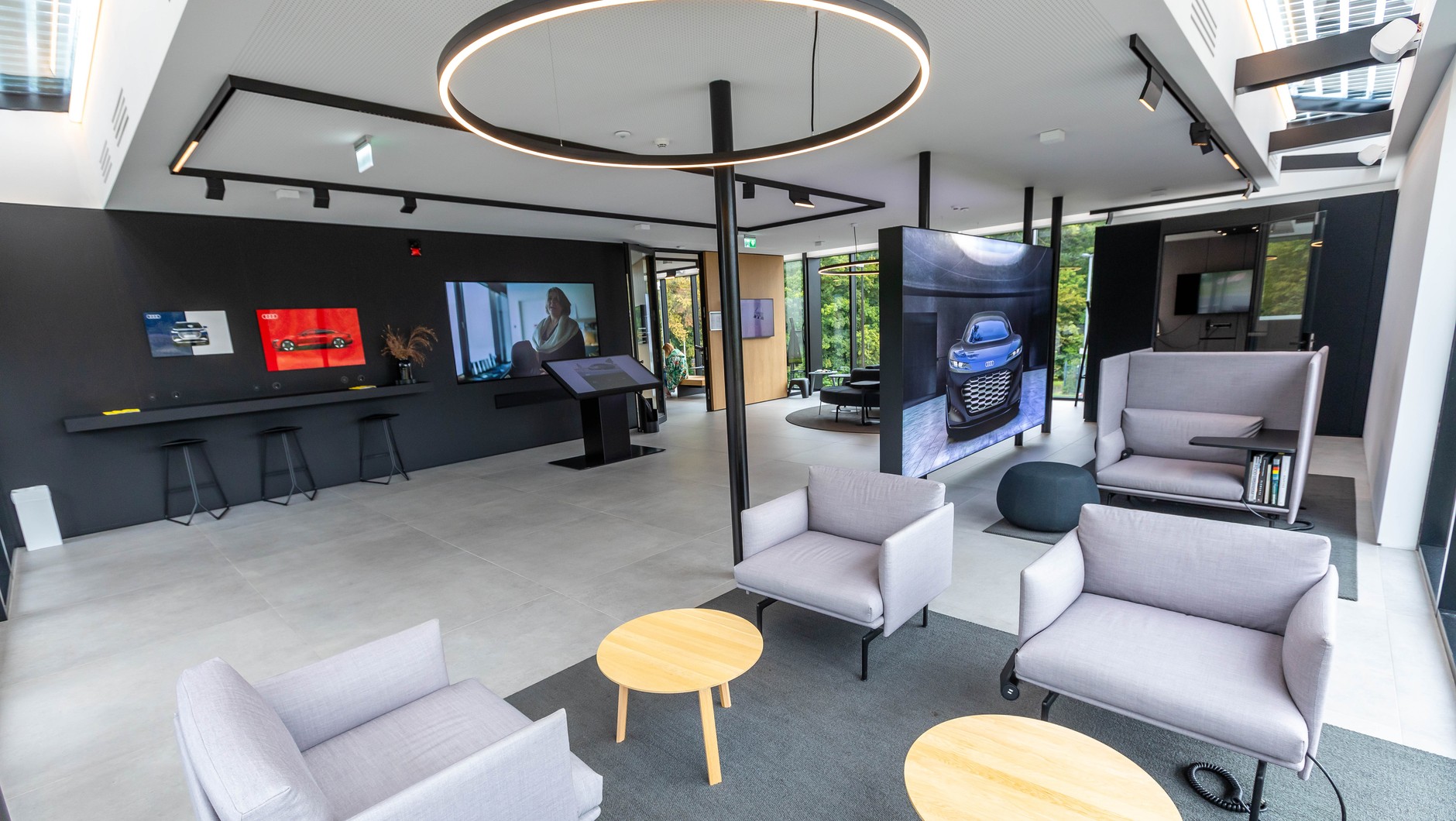 Hub ładowania Audi w Norymberdze w Niemczech