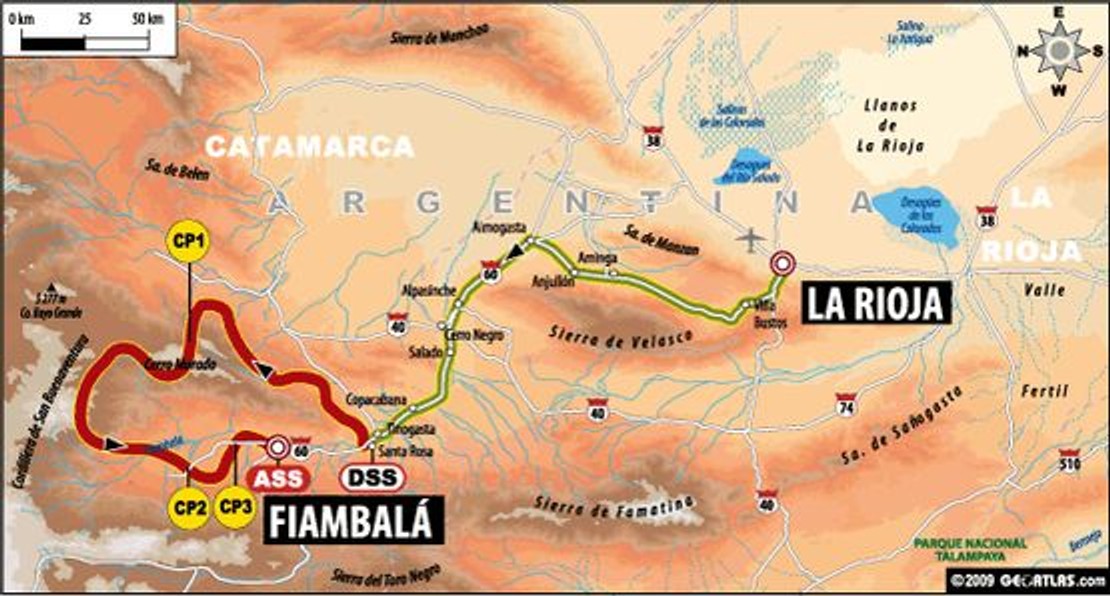 Rajd Dakar 2010: Polacy gorzej (2.etap na żywo, wyniki)