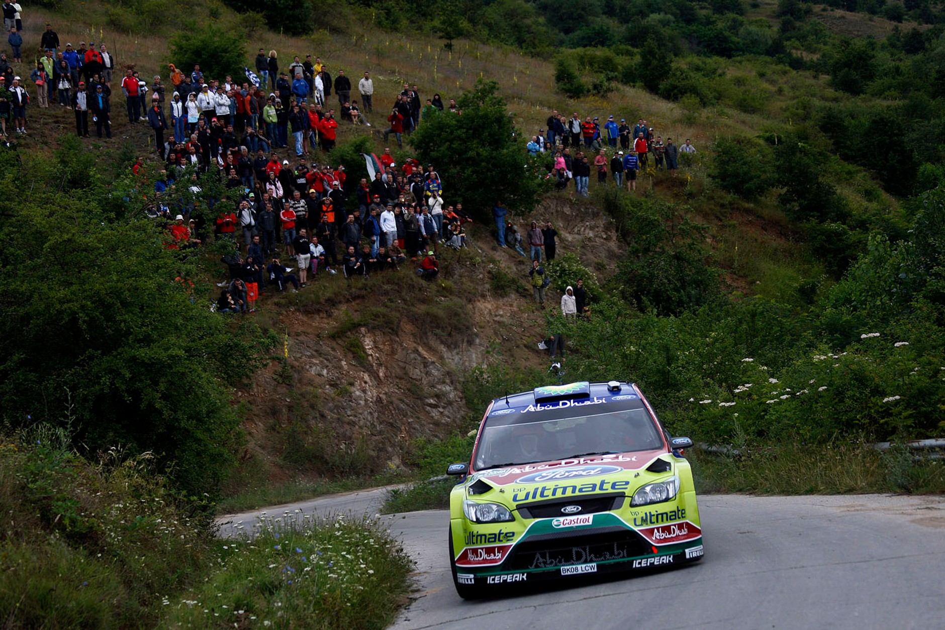 Citroën Total WRT taranuje konkurentów (galeria Rallyworld©Willy Weyens)