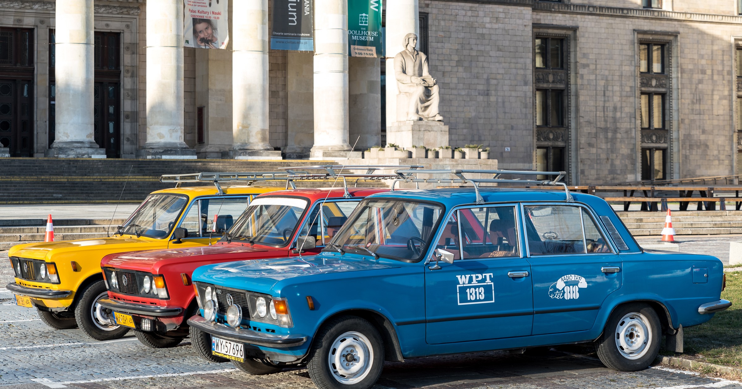 Fiat 125p, którego oglądać można było m.in. w serialu "Zmiennicy"