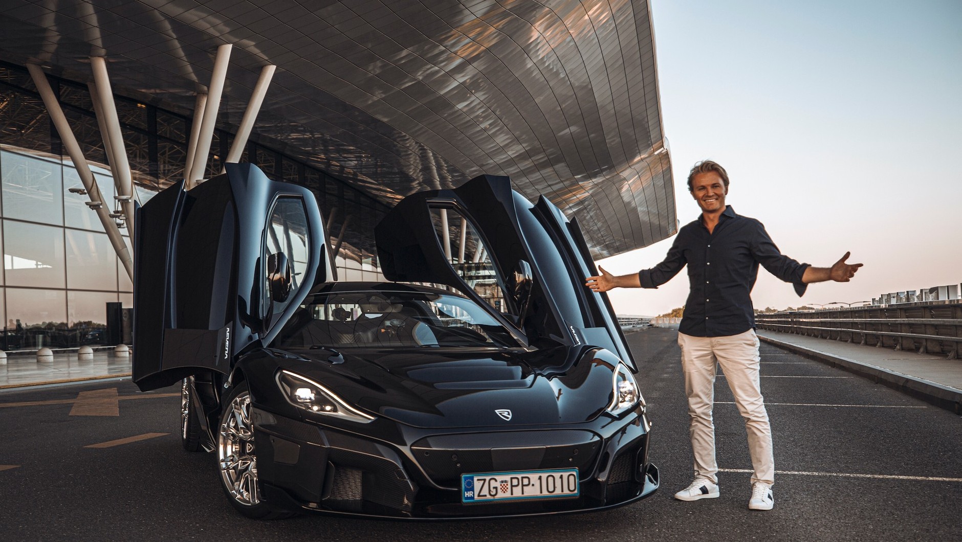 Nico Rosberg i jego nowa bestia z Chorwacji