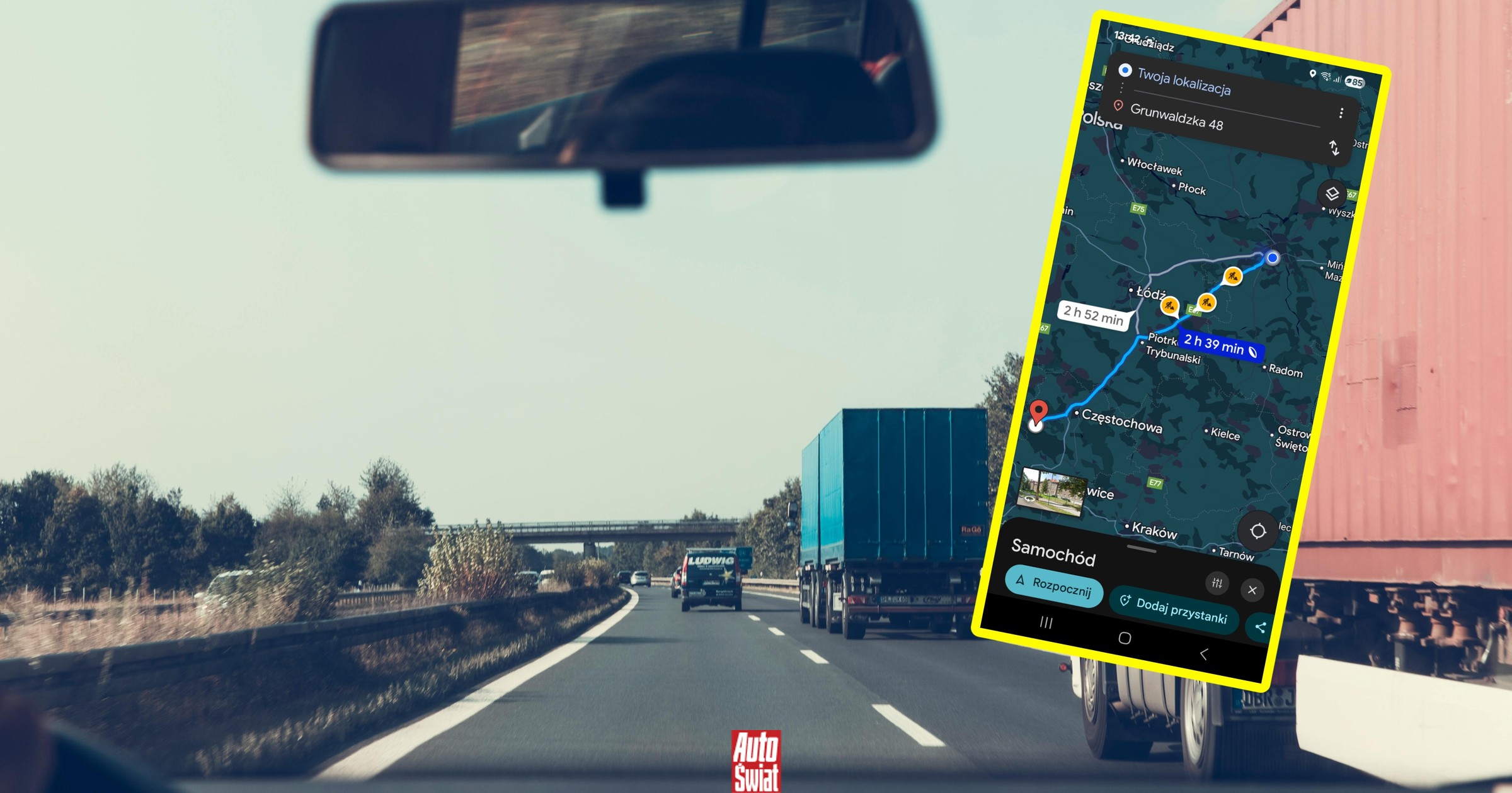 Nawet doświadczeni kierowcy rzadko znają tę funkcję Google Maps. "Zielony listek" pozwala oszczędzać