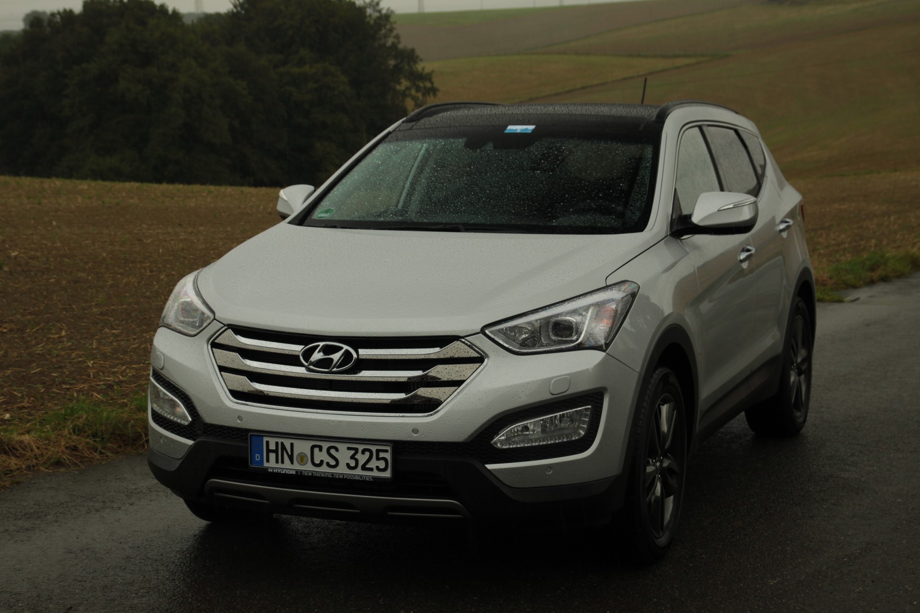 Hyundai Santa Fe 2013 (pierwsza jazda)