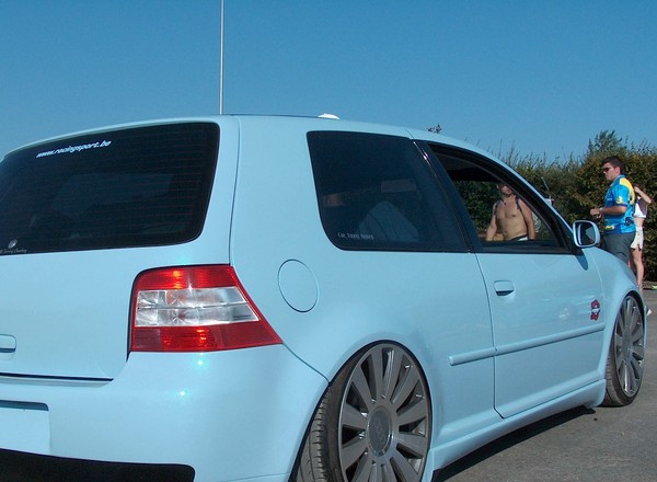 VW Golf z Air Ride