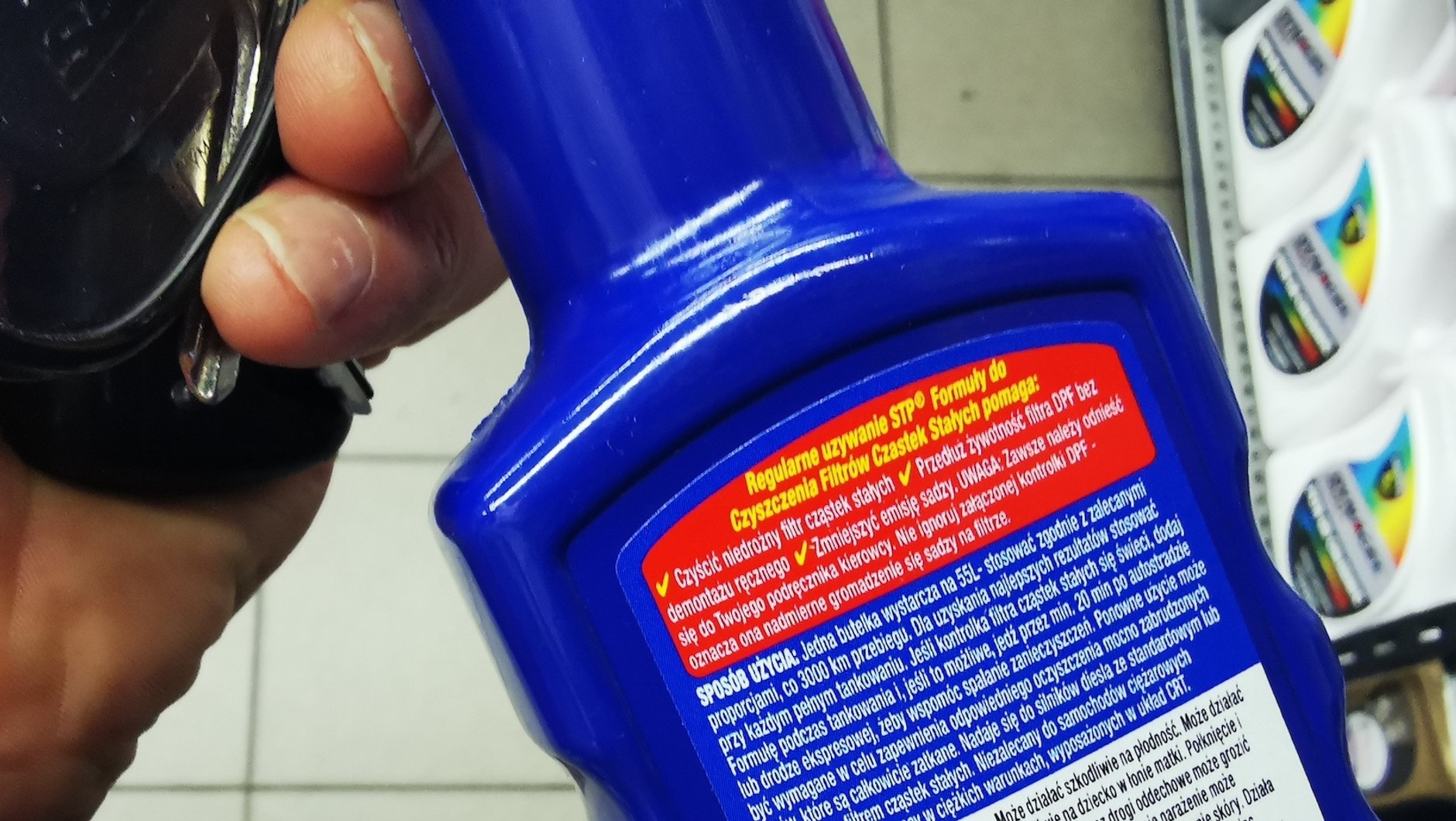 instrukcja preparatu do czyszczenia DPF