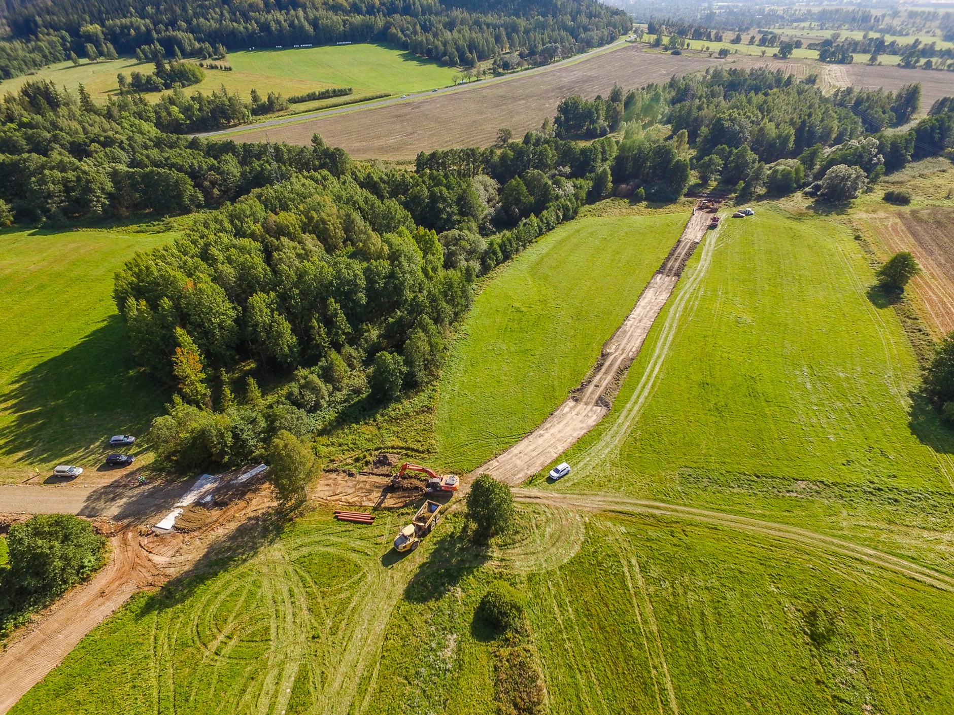Budowa estakad na drodze ekspresowej S3