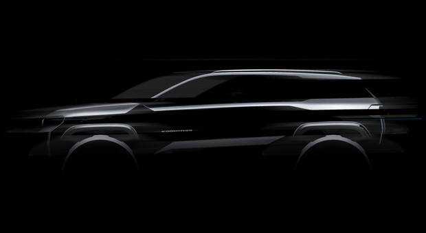 Nowy Jeep Compass zbliża się wielkimi krokami. Producent ujawnia pierwsze zdjęcia