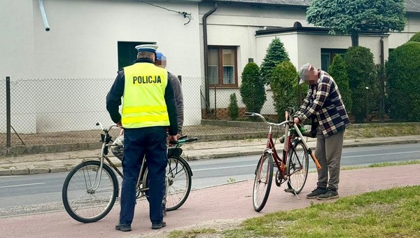 Akcja "Bezpieczny Rowerzysta" na drogach woj. kujawsko-pomorskiego