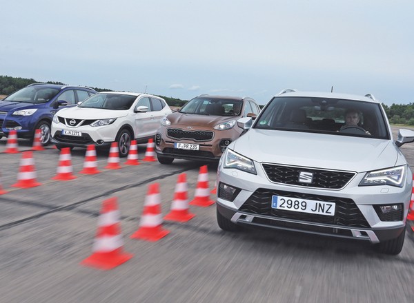 Hiszpański saper: Seat Ateca kontra Kia Sportage, Nissan Qashqai i Ford Kuga