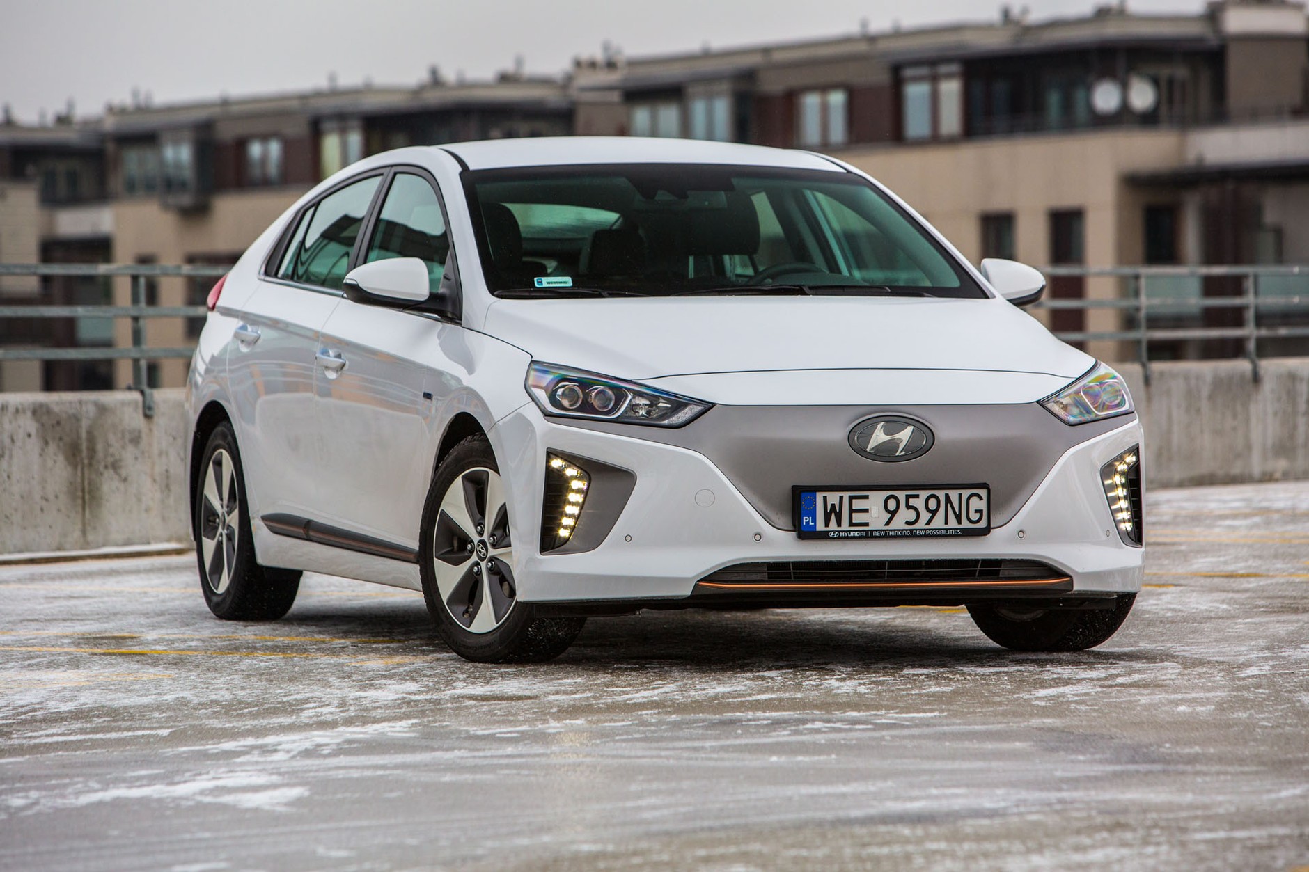 Hyundai Ioniq Electric - elektryk na mrozie